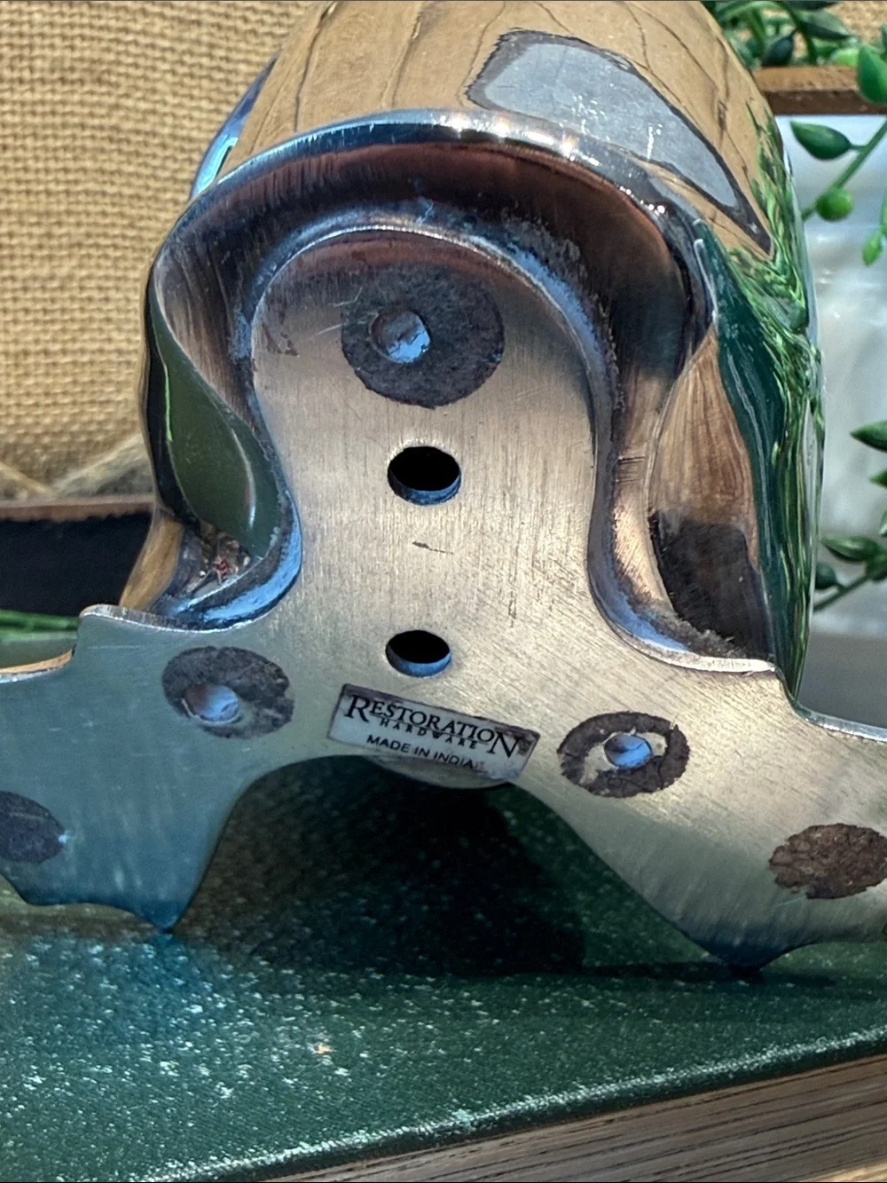 Restoration Hardware Penguin Candle Holder